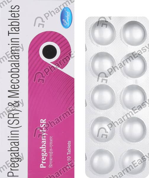 Pregabanyl Sr Strip Of 10 Tablets