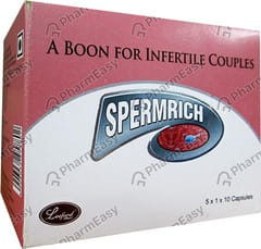 SPERMRICH STRIP OF 10 CAPSUELS