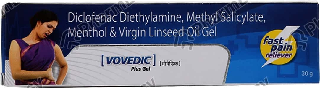 Vovedic Plus Tube Of 30gm Gel