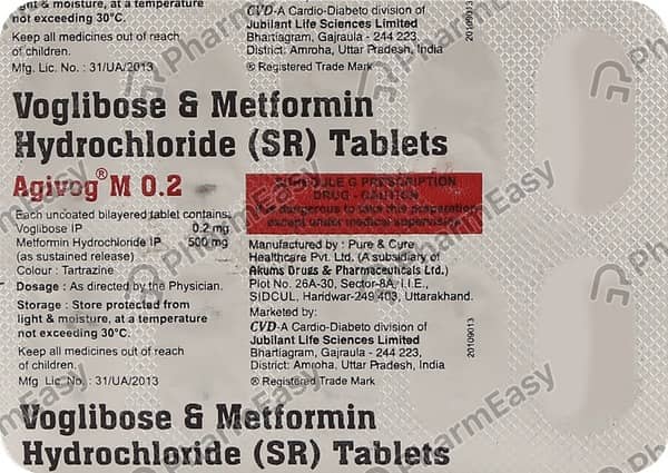 Agivog M 0.2Mg Tablet