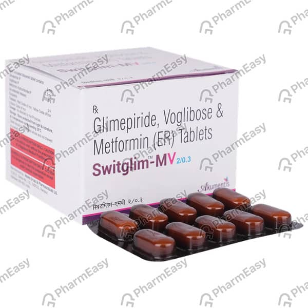 Switglim Mv 2/0.3mg Strip Of 10 Tablets