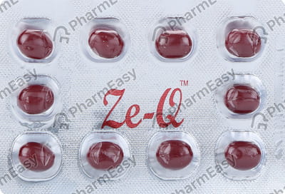 Ze Q Strip Of 10 Softgel Capsules