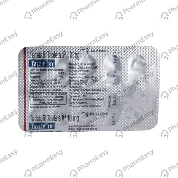 Tazzle 10mg Tablets