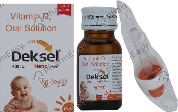 Deksel Nano 400Iu Bottle Of 15Ml Oral Drops