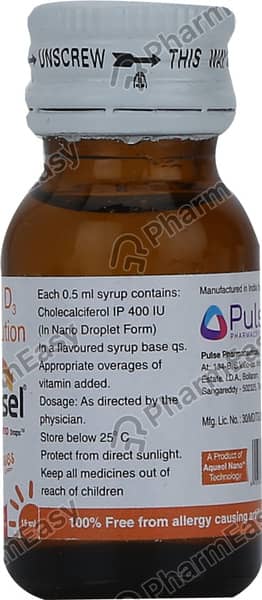 Deksel Nano 400Iu Bottle Of 15Ml Oral Drops