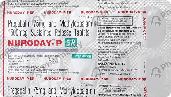 Nuroday P Sr Strip Of 10 Tablets