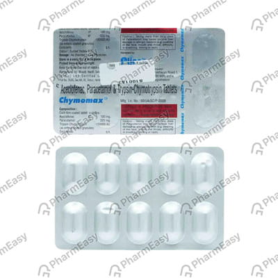 Chymomax Strip Of 10 Tablets