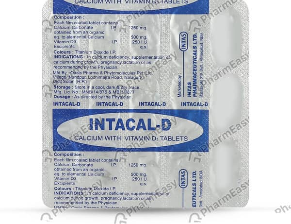 Intacal D Tablet