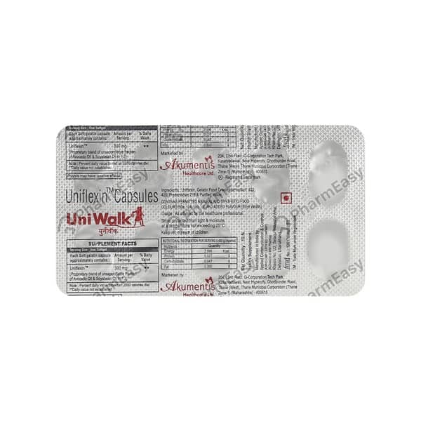 Uniwalk 300mg Strip Of 10 Capsules