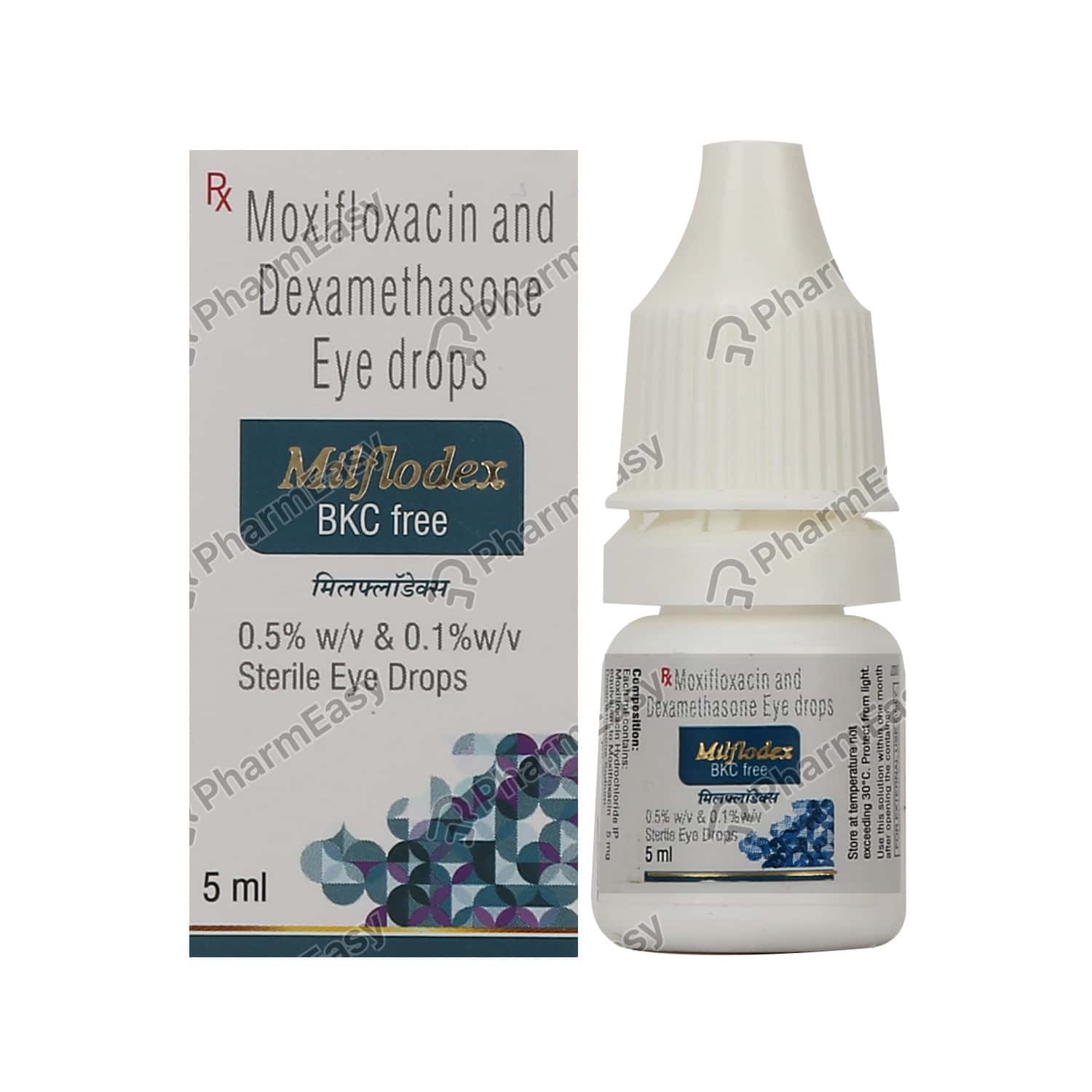Milflodex Eye Drops 5ml Uses, Side Effects, Dosage, Composition