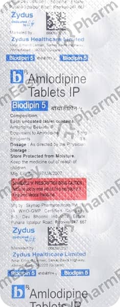 Biodipin 5Mg Strip Of 10 Tablets