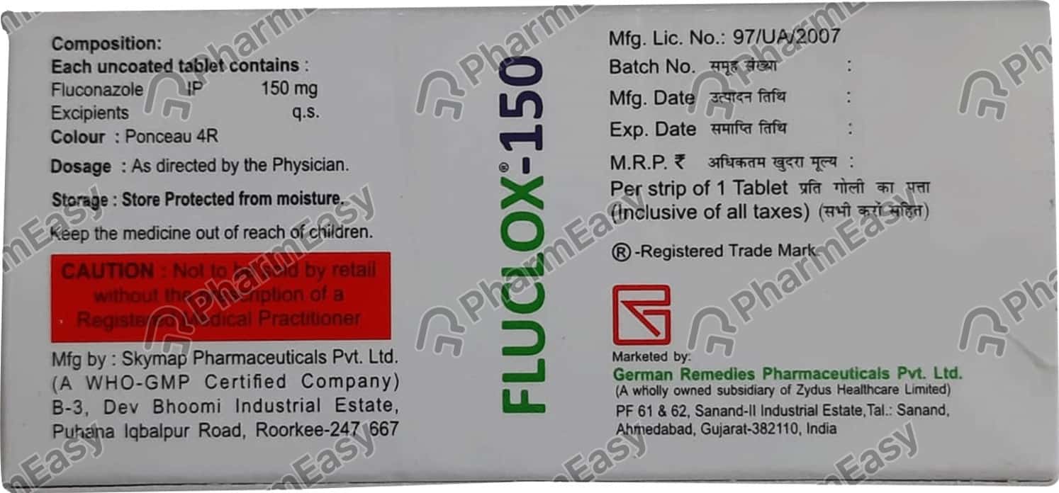 Fluclox 150 MG Tablet (1): Uses, Side Effects, Price & Dosage | PharmEasy