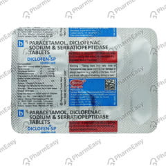 DICLOFEN SP STRIP OF 10 TABLETS