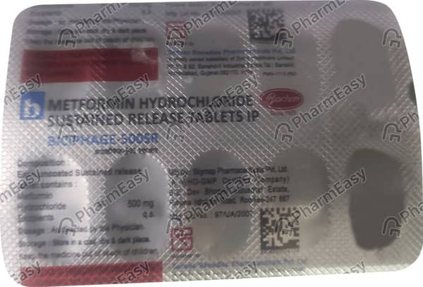 Biciphage Sr 500mg Strip Of 10 Tablets