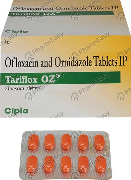 Tariflox Oz Strip Of 10 Tablets