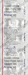 ROSYCAP HC STRIP OF 10 TABLETS