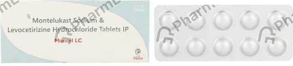 Moncel Lc Strip Of 10 Tablets