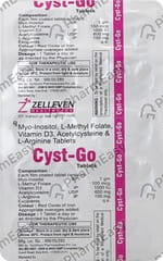 CYST GO STRIP OF 10 TABLETS