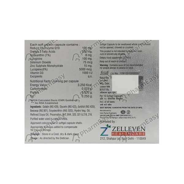 Co Quik Strip Of 10 Capsules