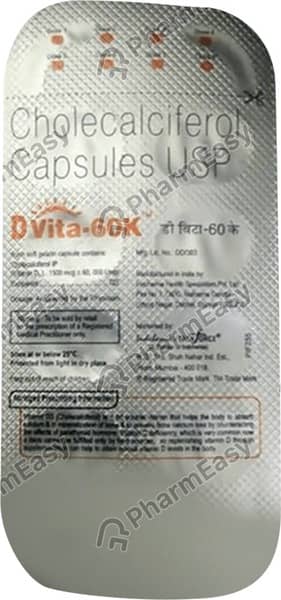 D Vita 60k Iu Capsules
