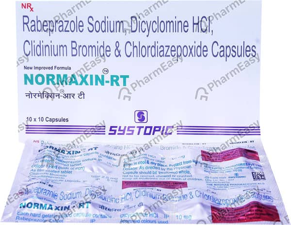 Normaxin Rt Strip Of 10 Capsules