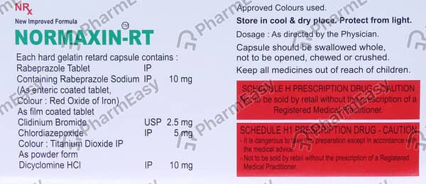 Normaxin Rt Strip Of 10 Capsules