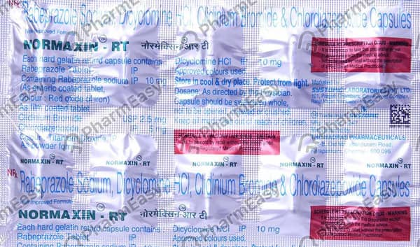 Normaxin Rt Strip Of 10 Capsules