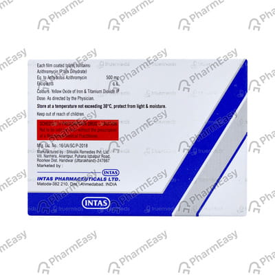 Azintas 500mg Tablets