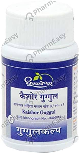 Kaishor Guggul Tablets 60`S (Dhooth)