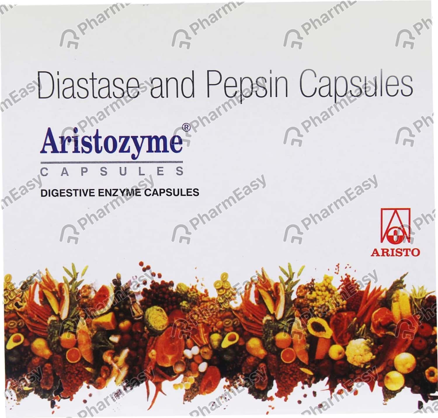 Aristozyme Strip Of 10 Capsules Uses, Side Effects, Price & Dosage