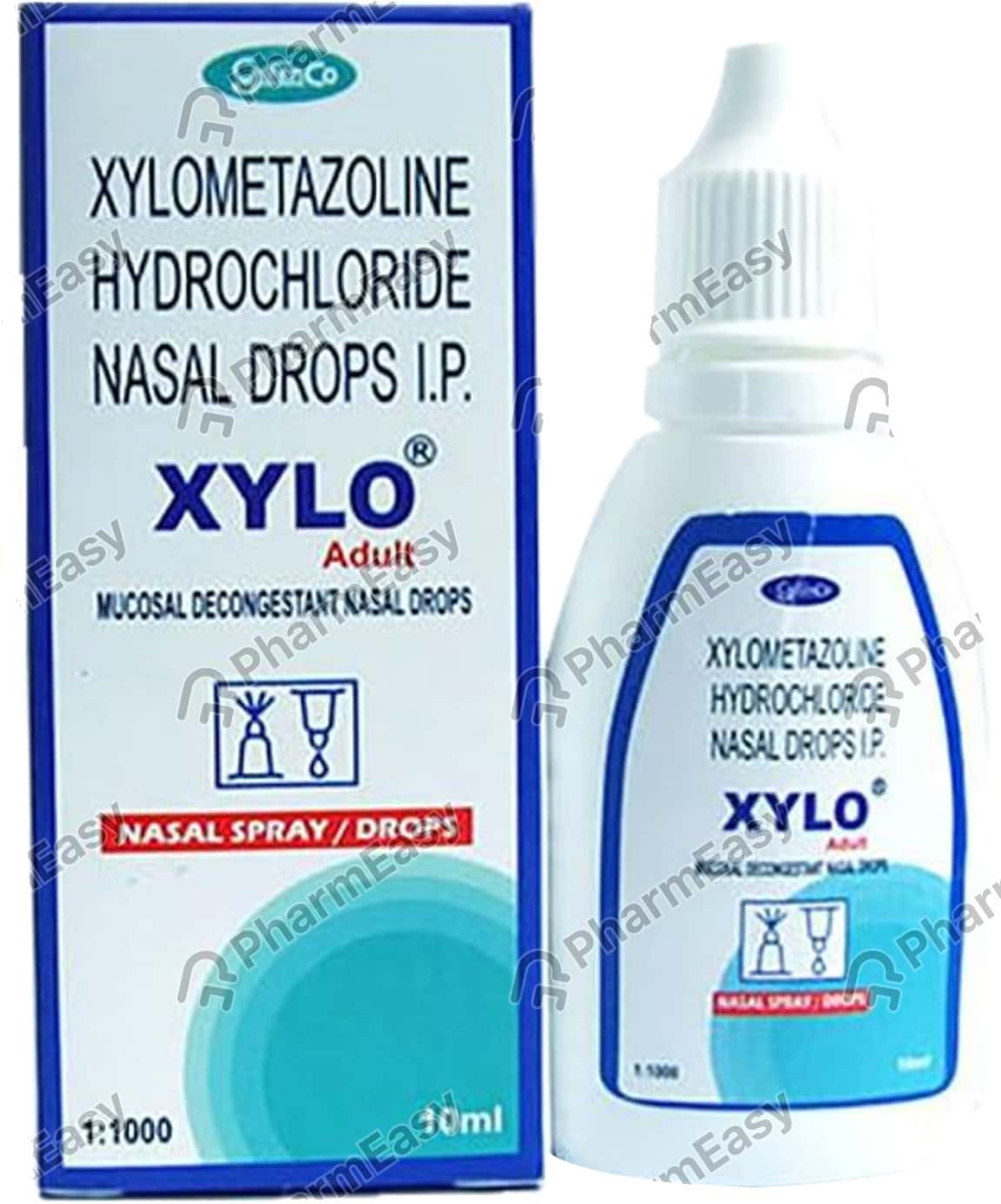 Xylo Adult 0.05 % Nasal Drop (10): Uses, Side Effects, Price & Dosage ...