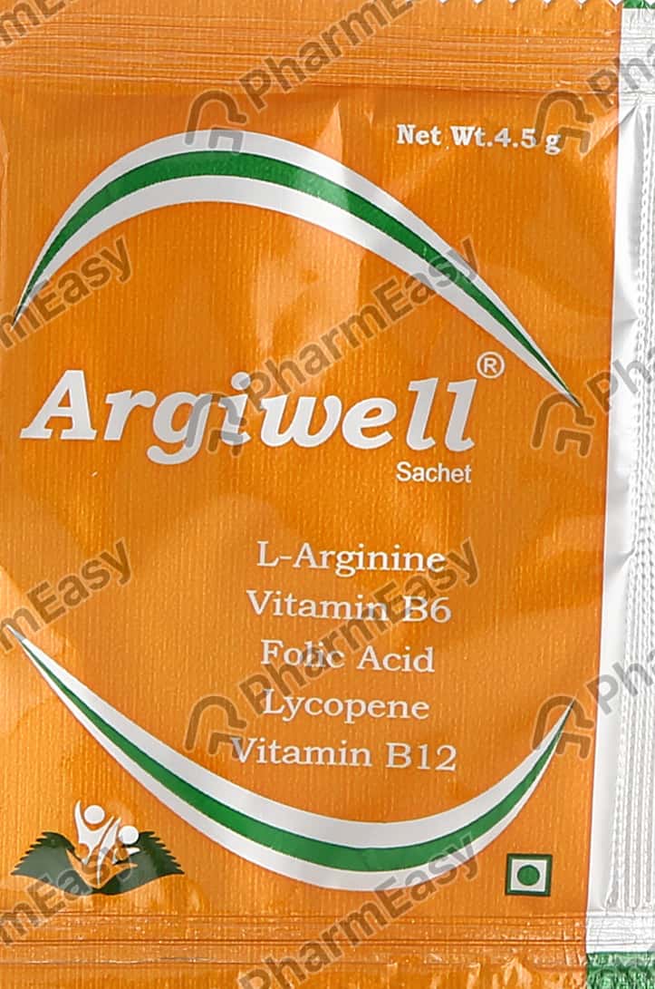 Argiwell Orange Flavour Sugar Free Sachet Of 4.5gm Oral Powder