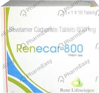 Renecar 800 MG Tablet (30): Uses, Side Effects, Price, Dosage ...