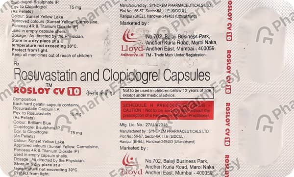 Rosloy Cv 10mg Capsule