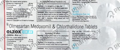 Olzox Ch 40mg Strip Of 10 Tablets