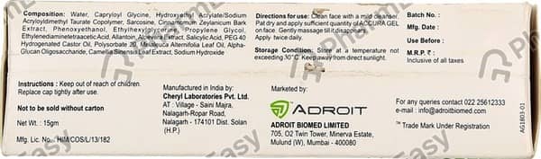 Accura Tube Of 15Gm Gel