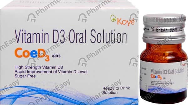 Coed3 Sugar Free Bottle Of 5ml Solution