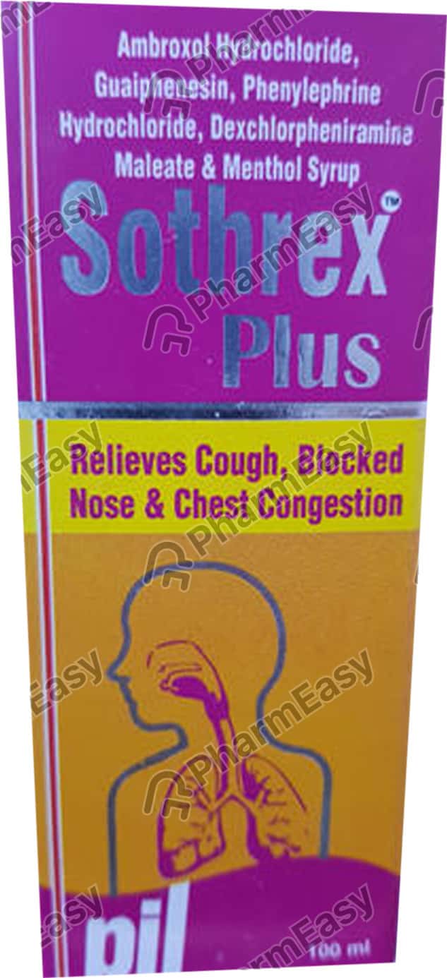Sothrex Plus Bottle Of 100ml Syrup