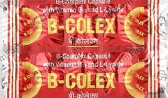 B COLEX STRIP OF 10 CAPSULES