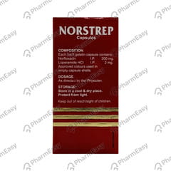 NORSTREP STRIP OF 10 CAPSULES