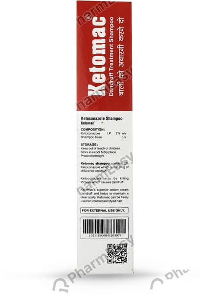 Ketomac 2% Shampoo 110Ml