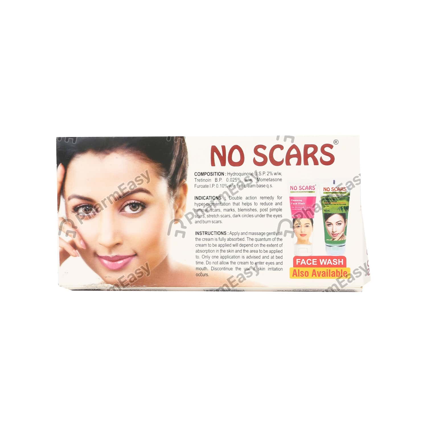 No Scars Cream 20gm Uses, Side Effects, Dosage, Composition & Price