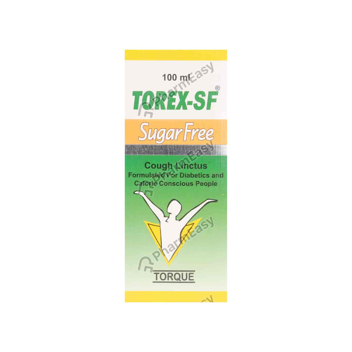 Torex Sf Cough Bottle Of 100ml Syrup