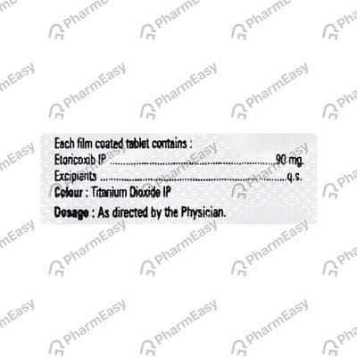 Etogrand 90mg Strip Of 10 Tablets