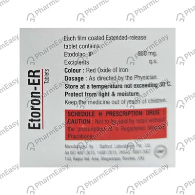 Etoron Er 600mg Strip Of 10 Tablets