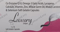 LUXURY STRIP OF 10 SOFTGEL CAPSULES
