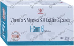 I GEM 6 STRIP OF 10 CAPSULES