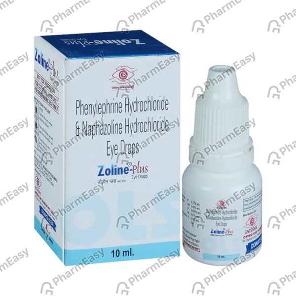 Zoline Plus Bottle Of 10ml Eye Drops