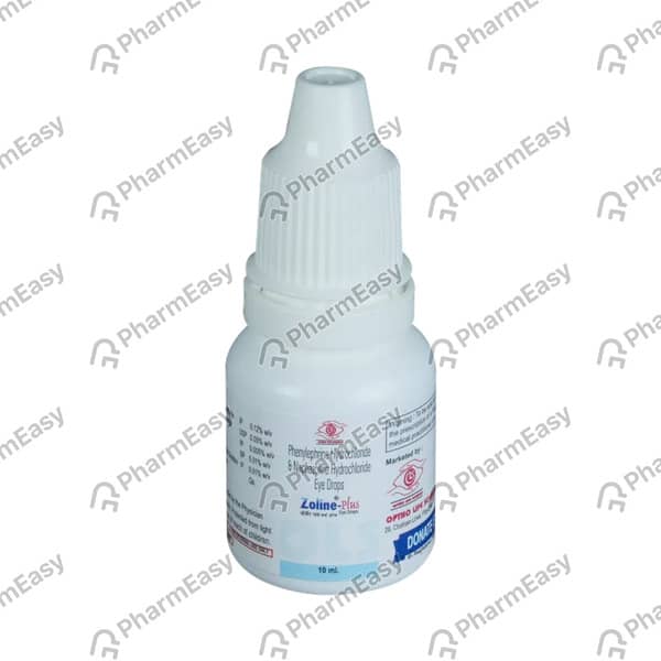 Zoline Plus Bottle Of 10ml Eye Drops