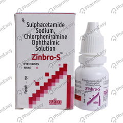 ZINBRO S BOTTLE OF 10ML EYE DROPS